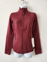 Nwt Lululemon Rdmr Red Merlot Cottony Soft Luon Define Jacket 8 - £106.22 GBP