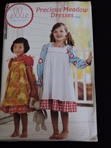 Precious Meadow Dresses Uncut Sewing Pattern Ellie Mae Kwik Sew 106 Girls 3-10 - $15.99