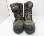 HELLY HANSEN Men&#39;s 8&quot; INSULATED CTCP HHS202022 WORK BOOTS Black Size 12M - $56.99