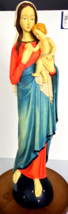 VTG RARE 25&quot; Digiovanni Statuary Madonna With Child &#39;Madonnina&#39; Statue Retired - £220.53 GBP