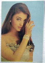 Bollywood Actor Miss World Aishwarya Rai Bachchan Original Postcard Post card - £15.72 GBP