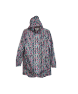 Joules Golightly Packaway Waterproof Rain Jacket Raincoat Sz 4 Gray Flor... - £30.35 GBP