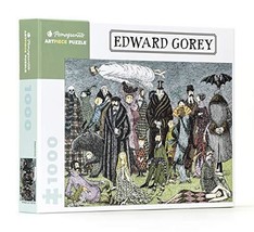Edward Gorey - Edward Gorey: 1,000 Piece Puzzle (Pomegranate Artpiece Puzzle) - £19.53 GBP