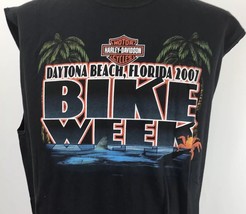 Harley Davidson Sleeveless Shirt XL 2007 Daytona Bike Week Seminole Sanf... - £18.07 GBP