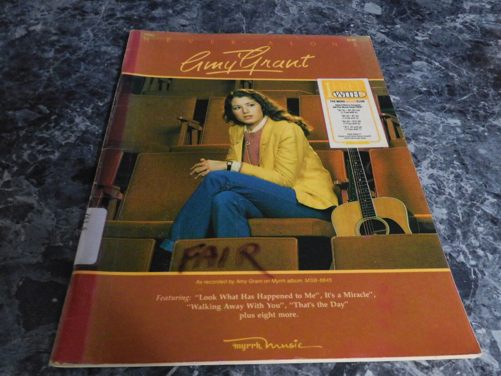 Never Alone by Amy Grant - $1.79