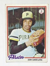 John Candelaria 1978 Topps #190 Pittsburgh Pirates MLB Baseball Card - £0.77 GBP