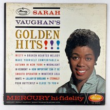 Sarah Vaughan – Sarah Vaughan&#39;s Golden Hits!!! Vinyl LP Record Album MG-20645 - £7.78 GBP