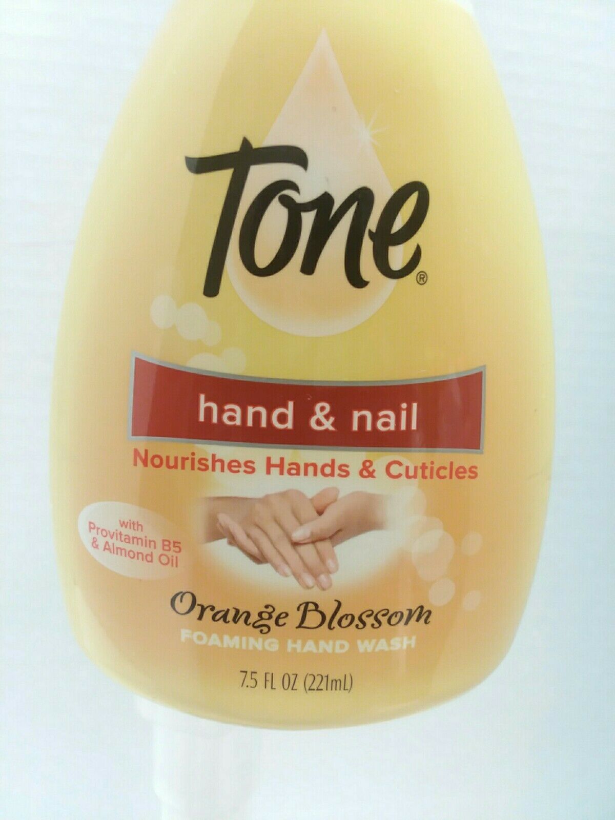 2- Tone Hand & Nail Foaming Hand Wash Orange Blossom Scent 7.5oz Nourishes HTF - £38.75 GBP