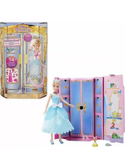 Disney Princesses Cinderella Royal Fashion Reveal Doll &amp; Accessories Playset - £21.62 GBP