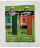 Gator  60/80 Remove Combo Grits, 120/180 Prepare Combo Grits 10 Sheets E... - $15.99