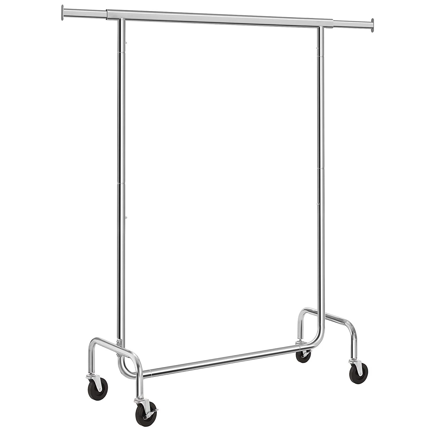 Primary image for Clothes Garment Rack Heavy Duty Maximum Capacity 300 Lb Clothing Rack On Wheels 
