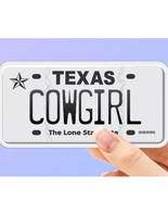 Cowgirl License Vinyl Sticker - €3,41 EUR