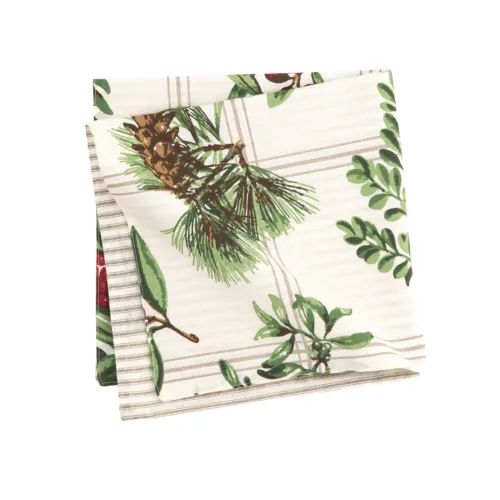 New Caribbean Splash Cotton Reversible Napkin Set Of 6 20 X 20 C&amp;F Home - £20.89 GBP