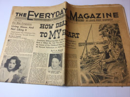 February 02, ‘41 St. Louis Post-Dispatch - Louis Armstrong- Dante The Magician - £17.70 GBP