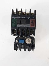 Mitsubishi S-K12 Contactor 100v Coil w/ TH-N12 Overload Relay 2.8-4.4A - $29.00