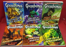 Lot of 10 Goosebumps Books - 2 Horrorland 2 Most Wanted 6 Goosebumps - £15.57 GBP