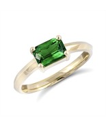 Authenticity Guarantee

14K Yellow Gold 1.11ct TGW Rectangular-cut Green... - $2,898.00