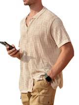 Men&#39;s Full Size Button Down Short Sleeve Plus Size - €37,35 EUR