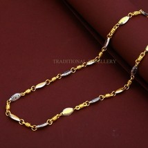 Unisex Italian Turkey chain 916% 22k Gold Chain Necklace Daily wear Jewelry 40 - £2,775.94 GBP+