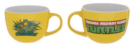 Teenage Mutant Ninja Turtles TMNT Classic Retro Cartoon Jumbo Mug Cowabunga NEW - £23.73 GBP