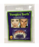 Classic Vampire Teeth Movie Quality Thermoplastic Halloween Party Accessory - $109.41 MXN