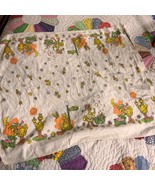 VIntage Sesame Street Big Bird infant baby receiving blanket 32X28 - $14.00