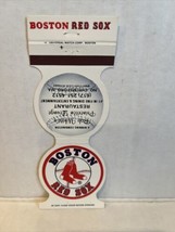 MLB Baseball Matchbook Cover w/ Schedule Boston Red Sox 1982 - $9.85