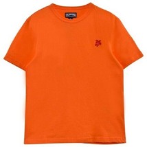 Vilebrequin Boy&#39;s Tee Red Turtle Embroidered Orange ( 6 ) - $118.77