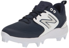 New Balance Men&#39;s Fresh Foam 3000 V6 Molded Baseball Shoe, Navy/White, 15 - $37.62