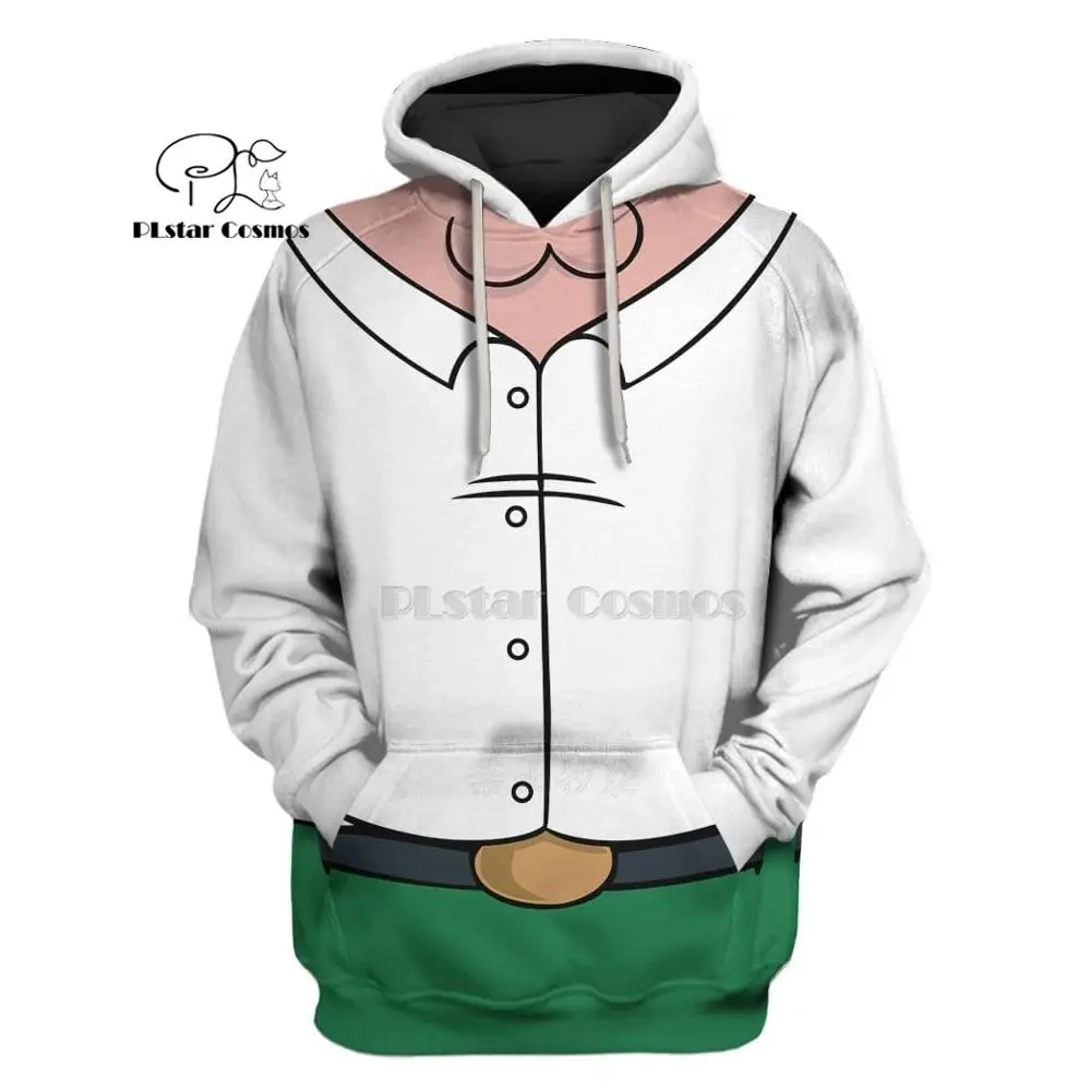 PL Cosmos Guy Peter Griffin Costume 3d hoodies/ Winter autumn funny Christmas  c - £133.73 GBP