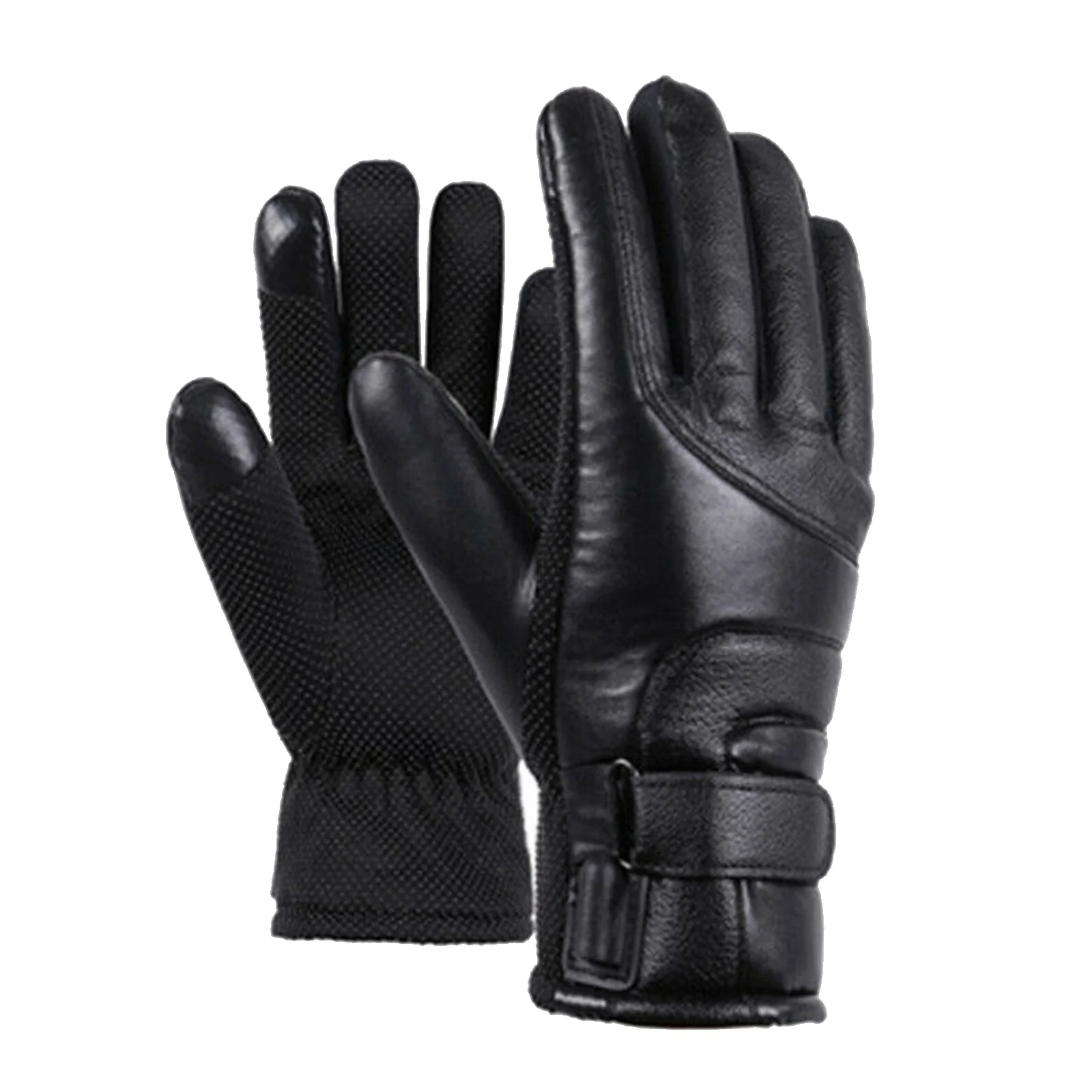 Motorcycle Electric Bike Electric Heated Gloves Touch Screen Winter Warm Waterpr - £139.61 GBP