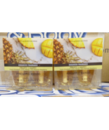 Bath &amp; Body works Wallflower refills 4 bulbs PINEAPPLE MANGO 2 boxes LQQK - $30.02 CAD