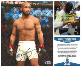 Demetrious Johnson MMA signed UFC 8x10 photo Beckett COA proof autographed. - £85.68 GBP
