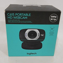 Logitech HD Webcam 360-Degree Swivel, 1080p C615 - £23.59 GBP
