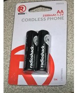RadioShack 1.2V 2500mAh Ni-MH Recahrgeable AA Phone Battery 2302313 (2-P... - $7.80 CAD