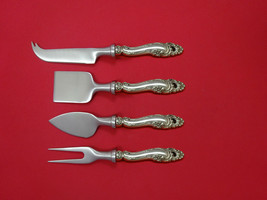 Decor by Gorham Sterling Silver Cheese Serving Set 4pc HHWS Custom - £219.28 GBP