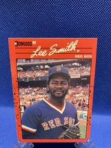 Lee Smith # 110 1990 Donruss Baseball Card Error - £19.09 GBP