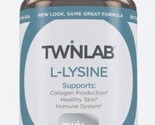 Twinlab L-Lysine 500 mg Amino Acid Dietary Supplement For Adult- 100 Cap... - $8.90
