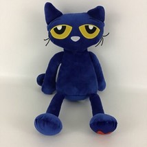 Kohls Cares Pete The Cat 13&quot; Plush Stuffed Animal Character Toy Blue Kitten 2010 - £20.98 GBP