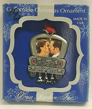 Just Married 2015 Collectible Christmas Ornament Photo Frame Gloria Duchin - $9.99
