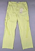 Lovegen Women’s Cargo Pants Sunny Lime Size 9/30 Measures 30x30 Retail $... - $42.63