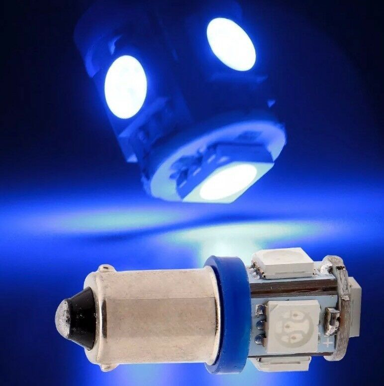 MILITARY HUMVEE DASH LIGHT PAIR LED 24V - M998 HMMWV HUMMER H1 BULB (Blue) - £23.09 GBP