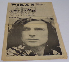 ORIGINAL Vintage 1969 Van Morrison WIXZ Pittsburgh In Tyme Magazine - $59.39