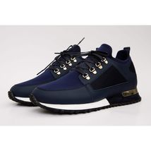 The Emir Navy Leather Men Sneaker image 2
