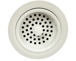 Signature Hardware 446628 3-1/2" Kitchen Sink Basket Strainer - White - $34.90