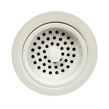 Signature Hardware 446628 3-1/2" Kitchen Sink Basket Strainer - White - €29,75 EUR