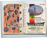 Remember Kansas 1955 Scenic History 24 Naturechrome Views with Stories - $17.82