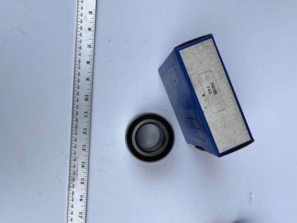 3 pcs FAG double row angular contact ball bearing 542186 new old stock - $76.38
