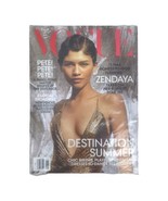 Vogue Magazine Zendaya Major Pete Radical Broadway Makeup Fashion June 2019 - €14,92 EUR