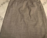 Pendleton Plus 16 Tan Lightweight Pencil Skirt Wool Blend Knee Length Lined - £42.26 GBP